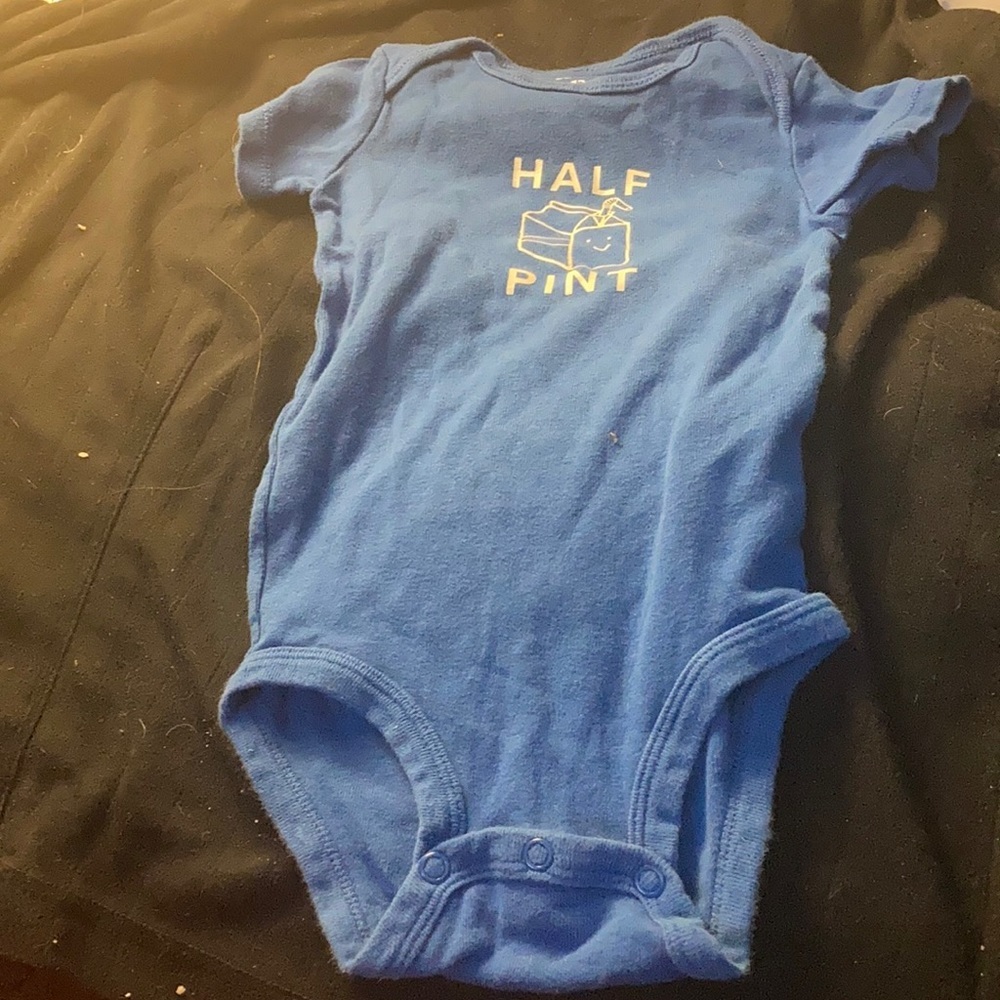 Carters half pint one piece 12 months